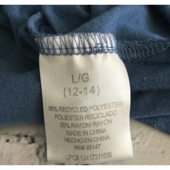 Pink Floyd Tank Top Women's Size L Blue Retro The Dark Side of The Moon Graphic - Picture 5 of 8